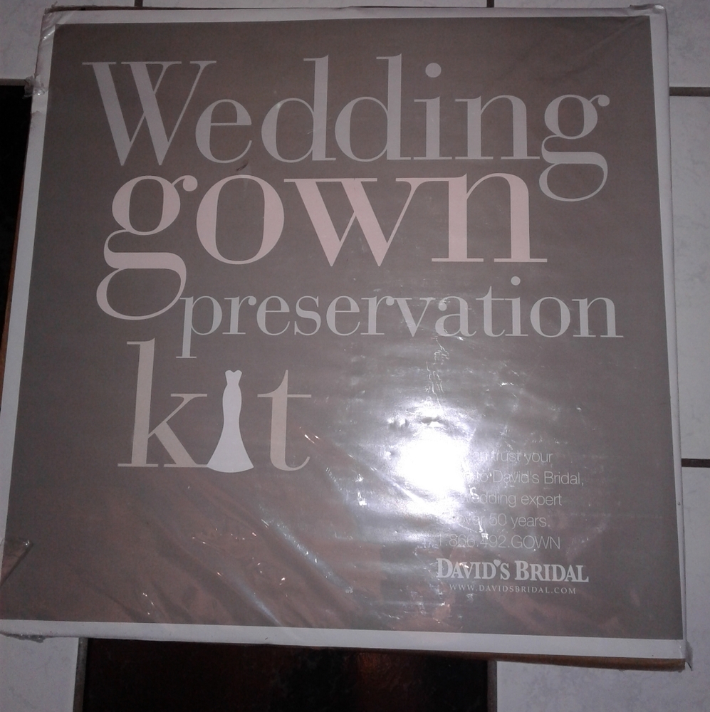 David's Bridal Wedding Preservation Kit